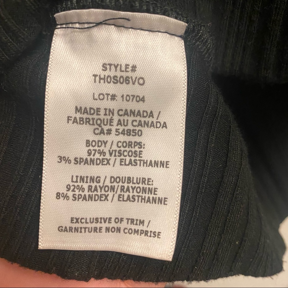 The Range Ribbed Crop Top Button Adjustable Strap… - image 6